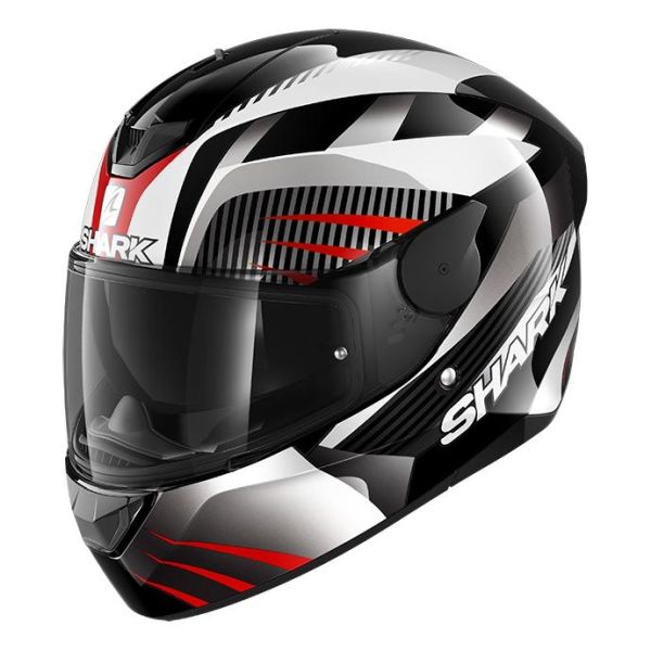 Casque Shark D-SKWAL-2 MERCURIUM - Noir / Blanc / Rouge