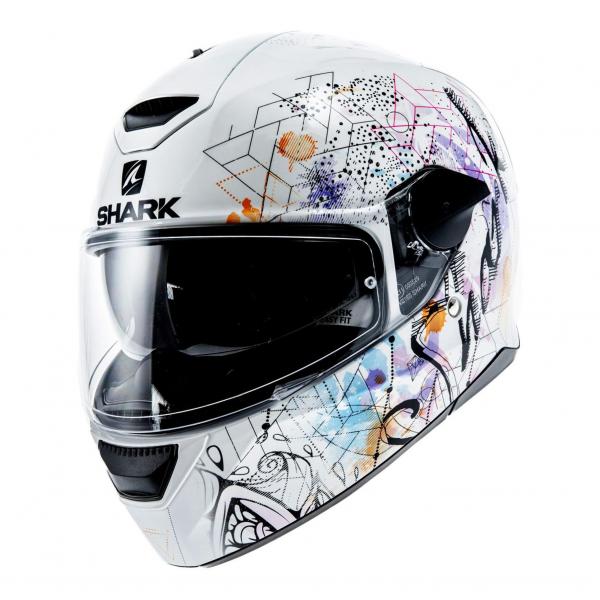 Casque Shark D-SKWAL ANYAH LADY - Blanc