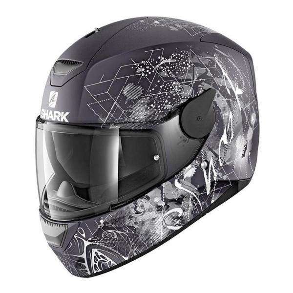 Casque Shark D-SKWAL ANYAH MAT - Noir