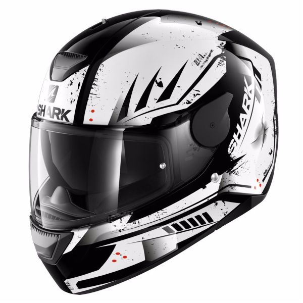 Casque Shark D-SKWAL DHARKOV - Noir / Blanc