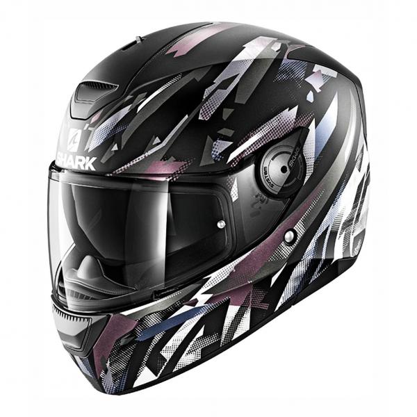 Casque Shark D-SKWAL KANHJI MAT - Noir / Blanc