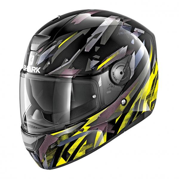Casque Shark D-SKWAL KANHJI - Noir / Jaune
