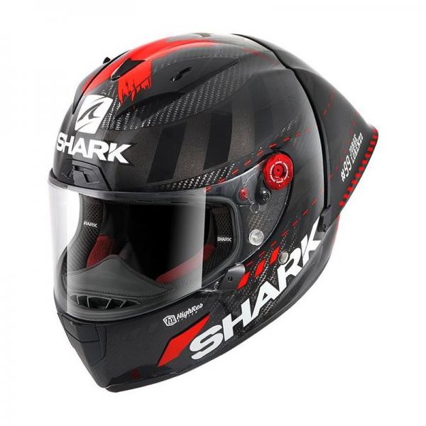 Casque Shark RACE-R PRO GP REPLICA LORENZO 99 WINTER TEST - Rouge / Noir