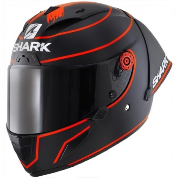 Casque Shark RACE-R PRO GP REPLICA LORENZO WINTER TEST 2019 MAT - Noir / Rouge