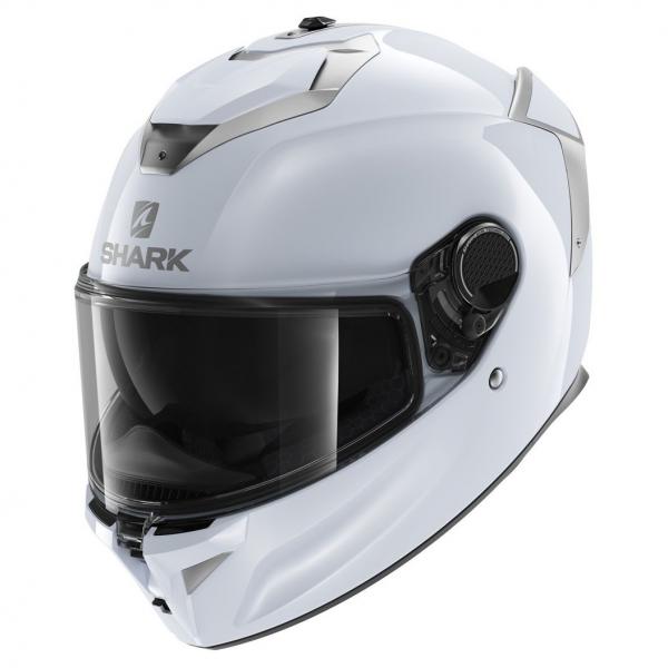 Casque Shark SPARTAN GT BLANK - Blanc Argenté