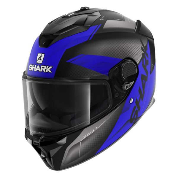 Casque Shark SPARTAN GT MICROMETRIQUE ELGEN MAT - Bleu