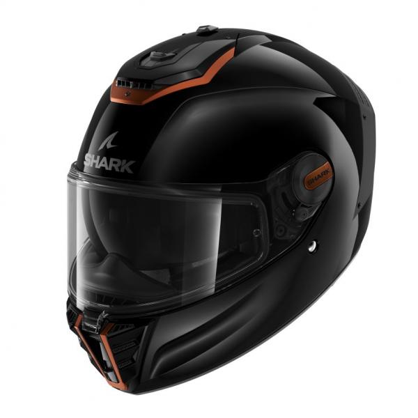 Casque Shark SPARTAN RS BLANK SP - Noir / Cuivre