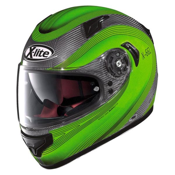 Casque X-Lite X-661 EXTREME TITANTECH VERDON N-COM - Vert