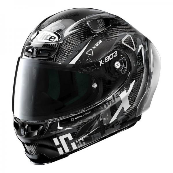 Casque X-Lite X-803 RS ULTRA CARBON DARKO - Blanc