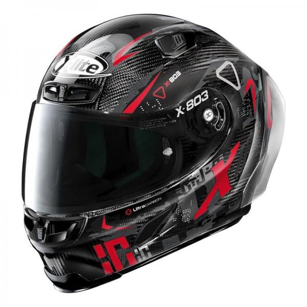 Casque X-Lite X-803 RS ULTRA CARBON DARKO - Rouge