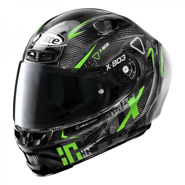 Casque X-Lite X-803 RS ULTRA CARBON DARKO - Vert