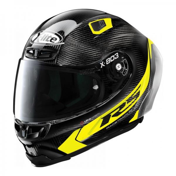 Casque X-Lite X-803 RS ULTRA CARBON HOT LAP - Jaune
