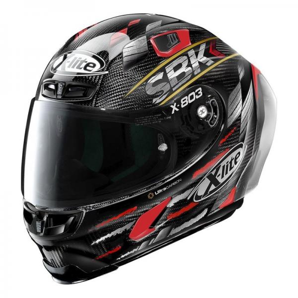 Casque X-Lite X-803 RS ULTRA CARBON SBK - Rouge
