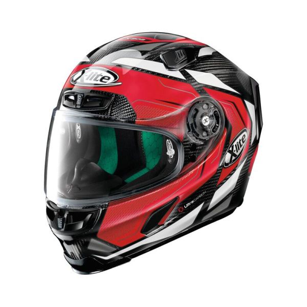 Casque X-Lite X-803 ULTRA CARBON CAESAR - Rouge