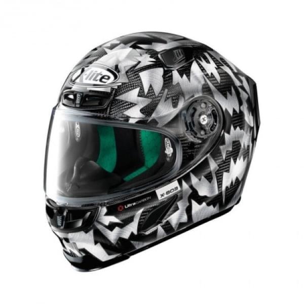 Casque X-Lite X-803 ULTRA CARBON IMAGO - Blanc