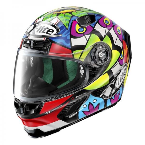 Casque X-Lite X-803 ULTRA CARBON REPLICA DAVIES - Multicolor