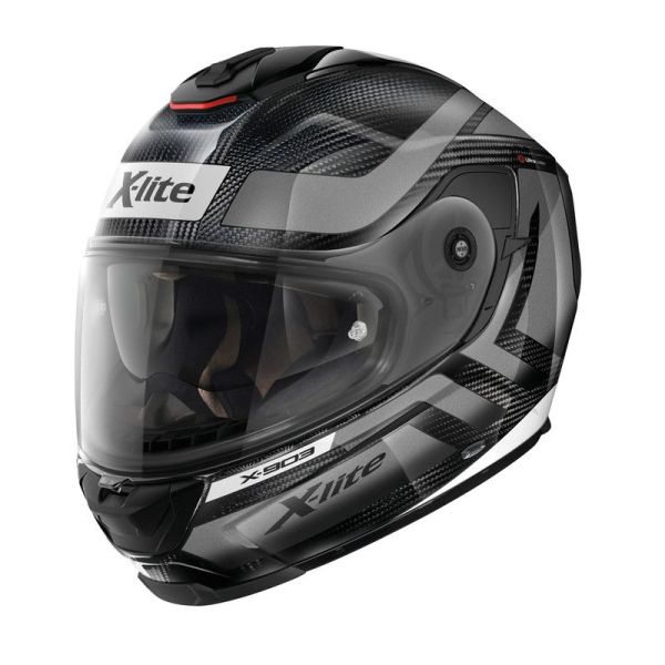 Casque X-Lite X-903 ULTRA CARBON AIRBORNE N-COM - Blanc