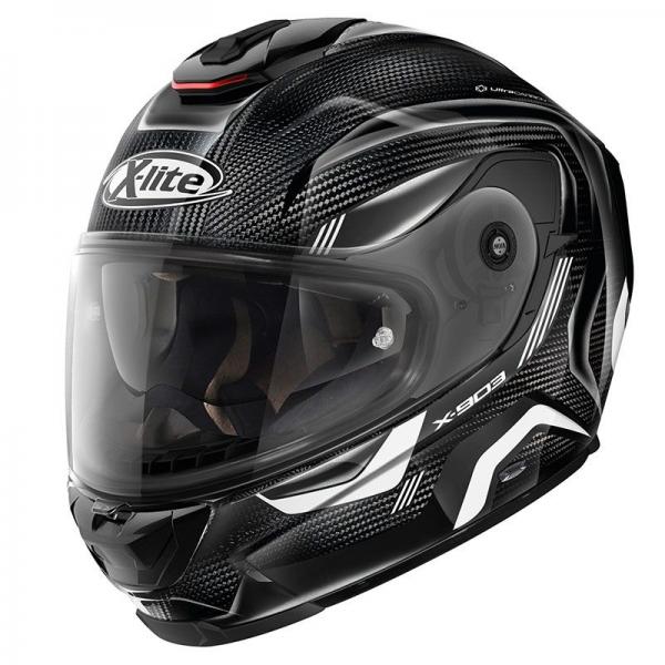 Casque X-Lite X-903 ULTRA CARBON ELEKTRA N-COM - Blanc