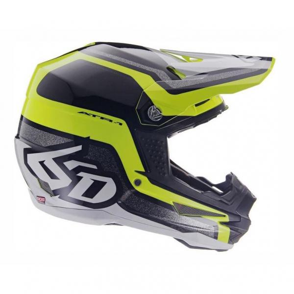 Casque 6D ATR-1 FUSE - Jaune / Noir