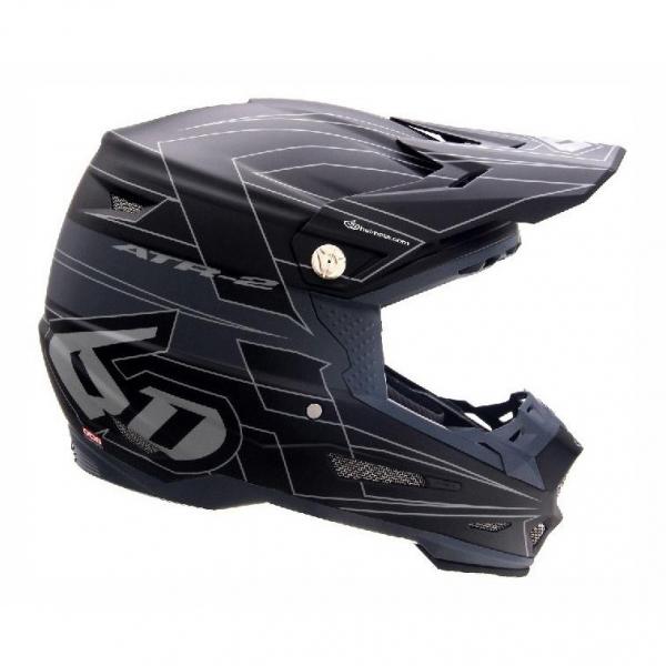 Casque 6D ATR-2 MISSILE - Noir
