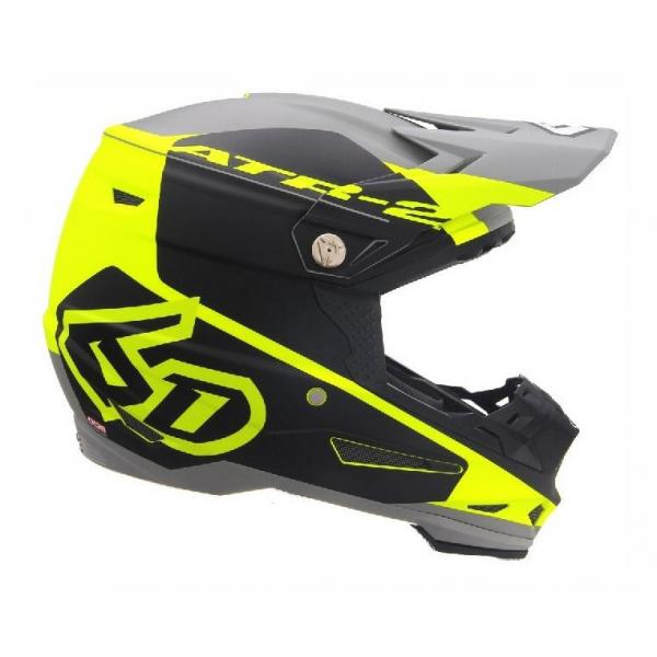 Casque 6D ATR-2 SHADOW - Jaune / Noir
