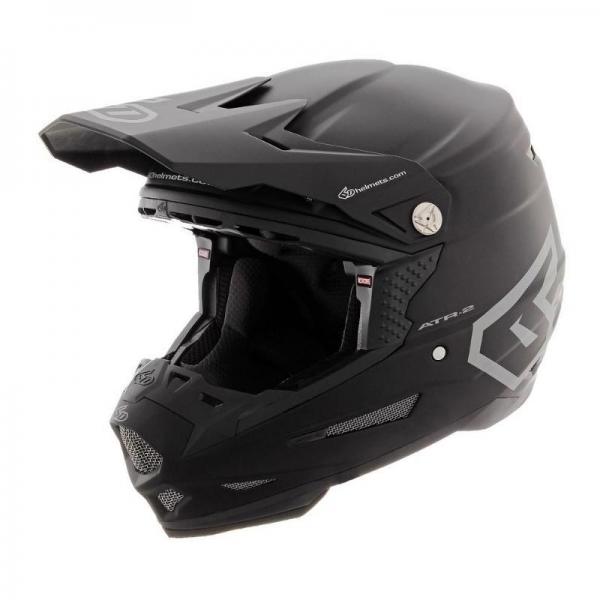 Casque 6D ATR-2 SOLID MAT - Noir