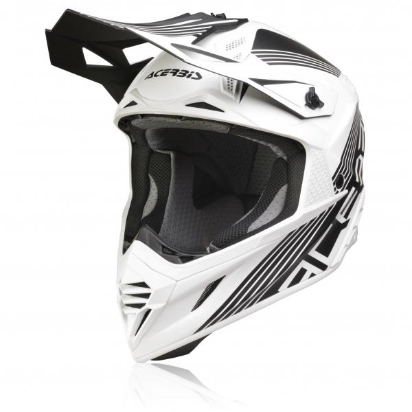Casque Acerbis X-TRACK - Noir / Blanc