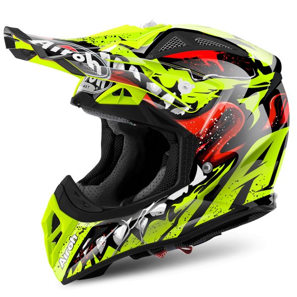 Casque Airoh AVIATOR 2.2 GRIM - Jaune