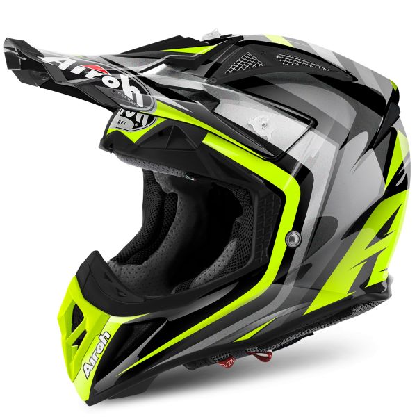 Casque Airoh AVIATOR 2.2 WARNING - Jaune
