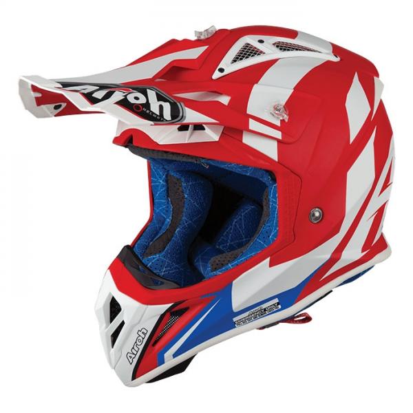 Casque Airoh AVIATOR 2.3 AMS BIGGER MAT - Rouge