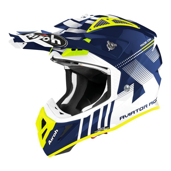 Casque Airoh AVIATOR ACE NEMESI - Bleu
