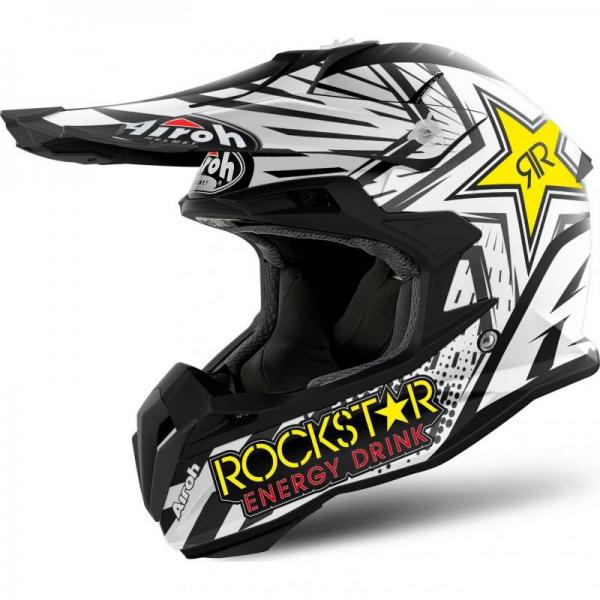 Casque Airoh TERMINATOR OPEN VISION ROCKSTAR MAT