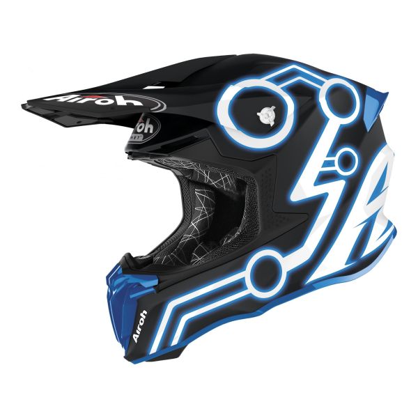 Casque Airoh TWIST 2.0 NEON MAT - Bleu