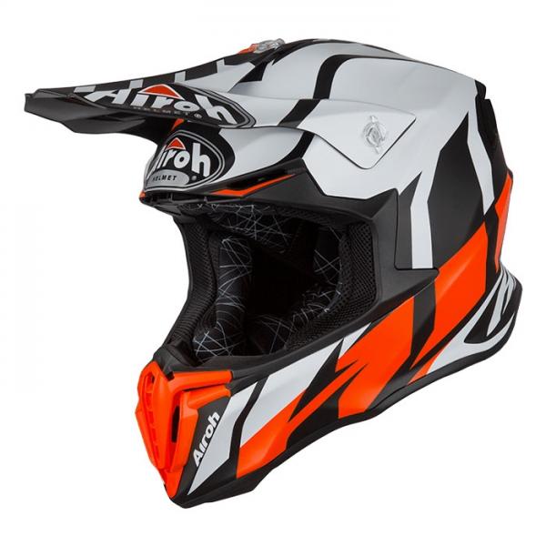 Casque Airoh TWIST GREAT MAT - Orange