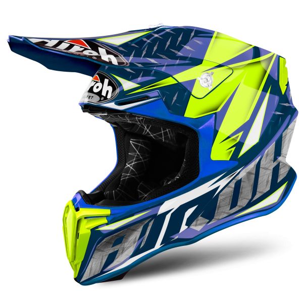 Casque Airoh TWIST IRON - Bleu