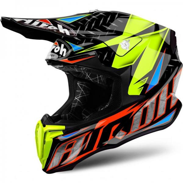 Casque Airoh TWIST IRON - Orange