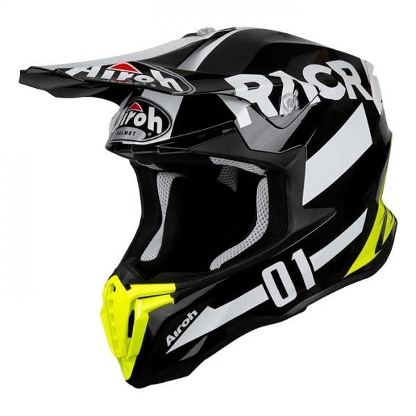 Casque Airoh TWIST RACR - Noir / Jaune