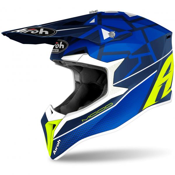 Casque Airoh WRAAP MOOD - Bleu