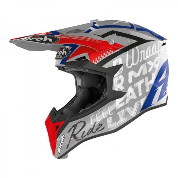Casque Airoh WRAAP STREET - Gris