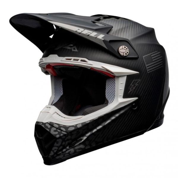 Casque Bell MOTO-9 FLEX SLAYCO MAT - Gris / Noir