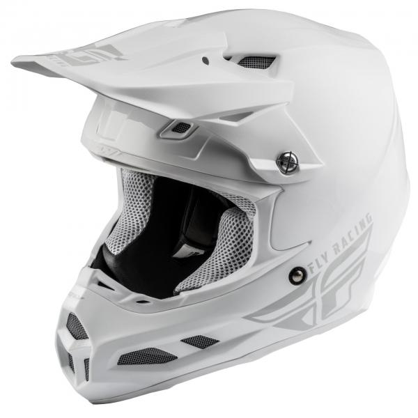 Casque Fly Racing F2 CARBON MIPS SOLID - Blanc