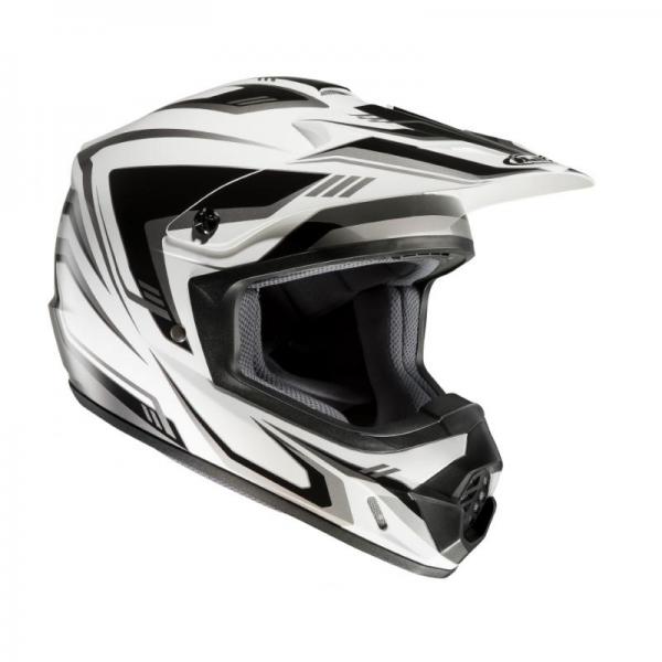 Casque HJC CS-MX II EDGE MC5 - Blanc / Noir