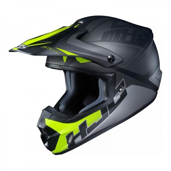 Casque HJC CS-MX II ELLUSION MC5SF - Noir / Gris / Jaune Fluo