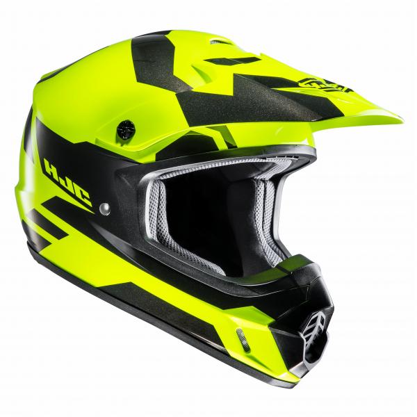 Casque HJC CS-MX II PICTOR MC4H - Jaune / Noir