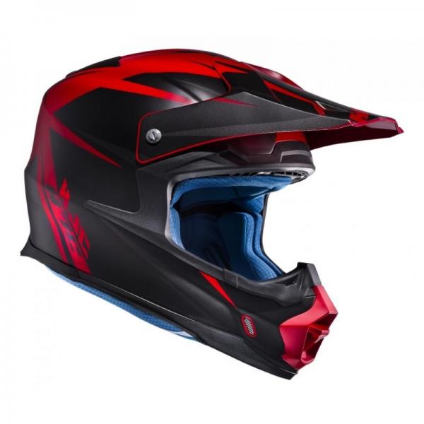 Casque HJC FX-CROSS AXIS MC1SF - Rouge / Noir