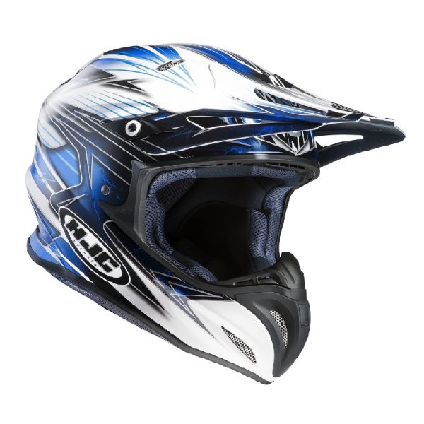 Casque HJC RPHA-X SILVERBOLT MC2 - Blanc / Bleu / Noir