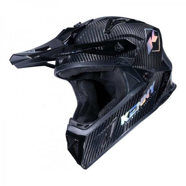 Casque Kenny TITANIUM CARBONE SOLID - Noir