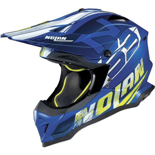 Casque Nolan N53 WHOOP - Bleu