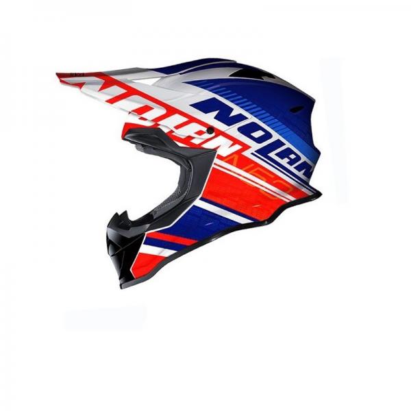 Casque Nolan N53 FLAXY - Blanc / Rouge