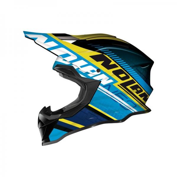 Casque Nolan N53 FLAXY - Noir / Bleu